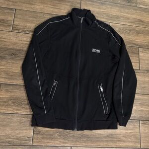 Hugo Boss black zip up  Jacket Men’s Size Small